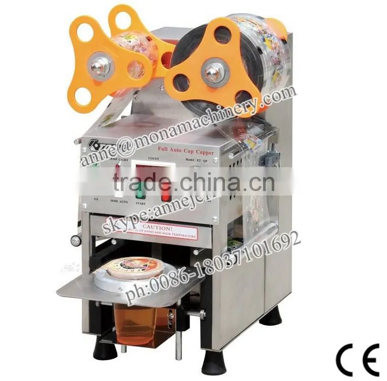 Small Automatic Plastic Paper Cup Sealing Machine