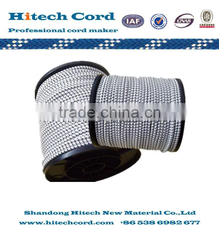 Elastic silicone rope