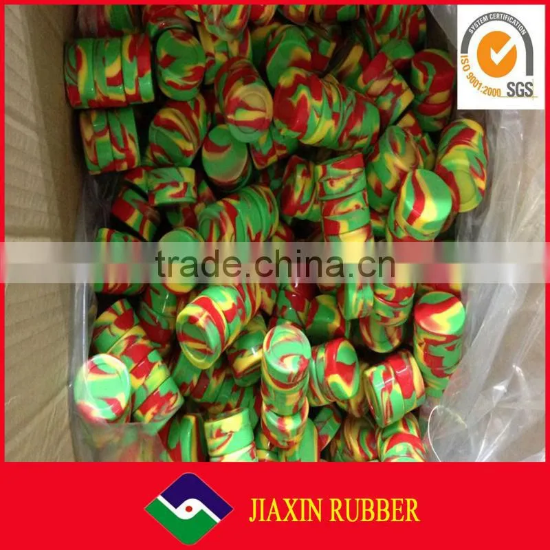 Medical grade cream cosmetic packaging acrylic jar for silicone wax container