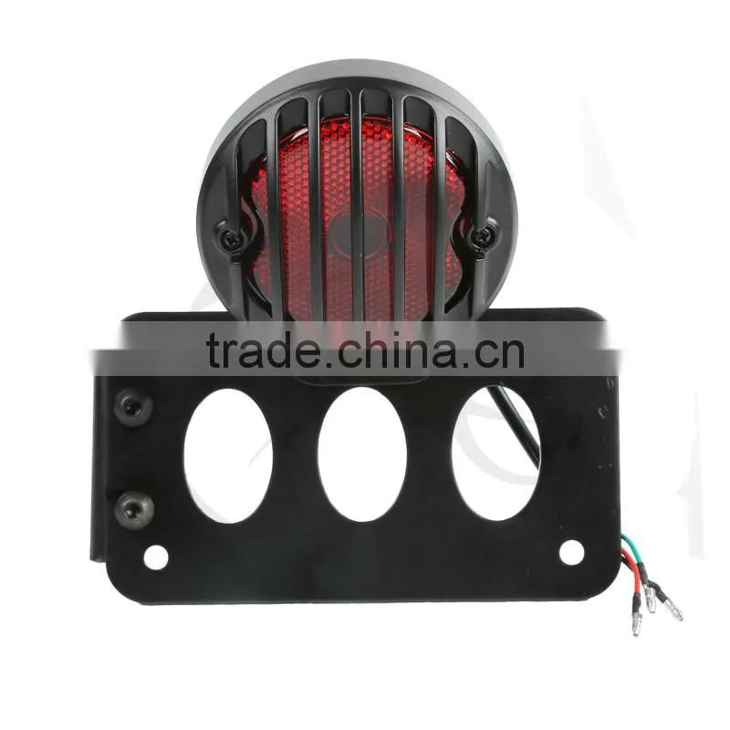 Aluminum Mount Taillight License Plate Bracket For Bobber Chopper