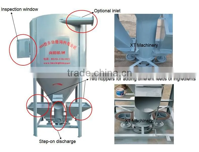 2016 New Goat Feed Mixer/Cattle Feed Mixer/Livestock Feed Mixer