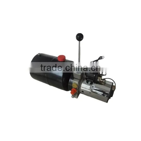 12v dc hydraulic power unit plastic hydraulic oil tank