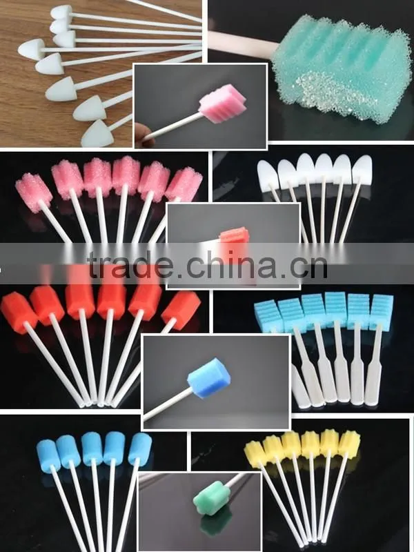 good absorbency Sterile swab, swabbing,Disposable sterile sponge swab, oral swab,dental swab