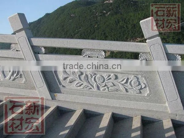 Stone balustrades and handrails