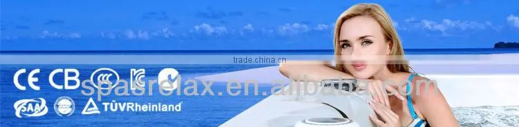 Tokyo hot sex massage hot tub spa with LED lights and pop up speakers A511