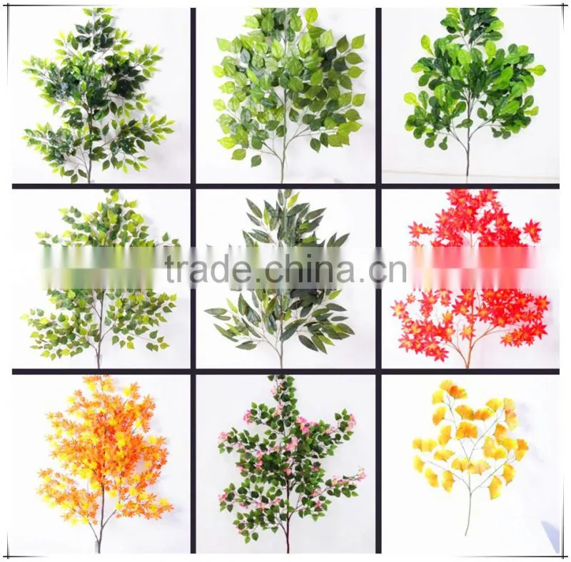 SJ0701010 Natual lucky bamboo fake tree leave