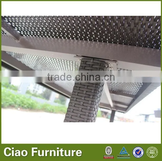 high quality rattan outdoor furniture restaurant table and chairs