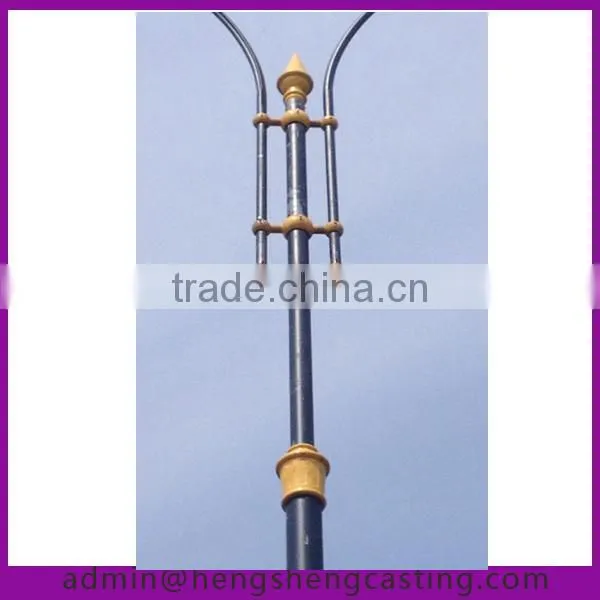 Middle East antique 7.8 meters bajaj street light poles