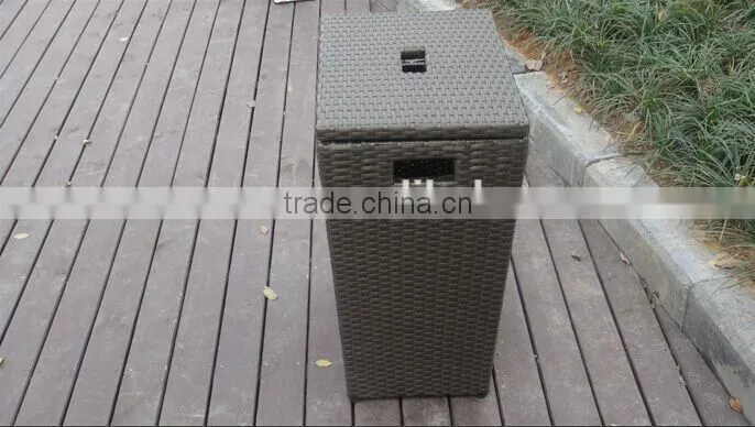 Handmade outdoor dustbin