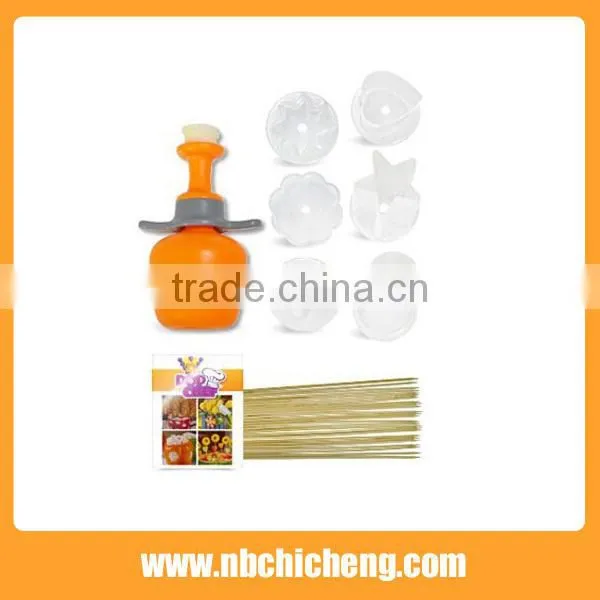 Fruit and Vegetable POP and Chef /Push pop & eat/Top Chef Fruit Salad Decoration