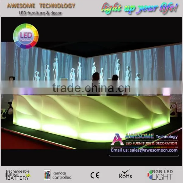 colour changing commercial led outdoor lighting portable bar furniture (BC180)