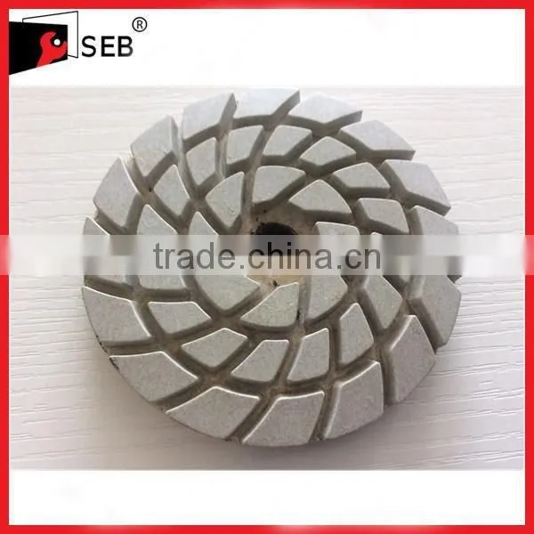100mm polishing pads for concrete wet SEB-PP110679