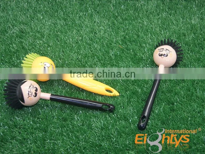 857 Plastic dish brush washing set