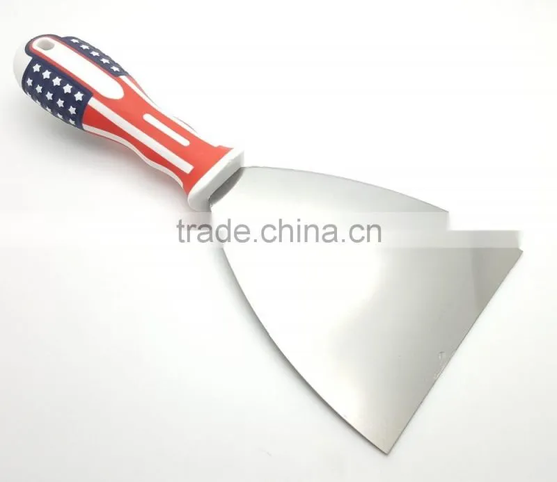 Newest design American flag handle Carbon steel blade putty knife