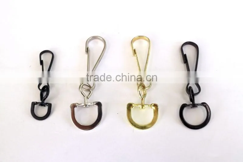 ID badge holder with metal clip, name tag holder, ID card holder with clip
