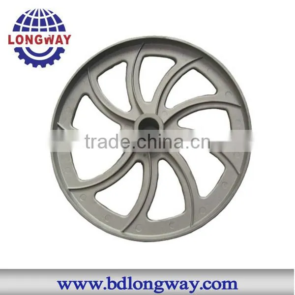 investment casting machining parts precision casting wheel