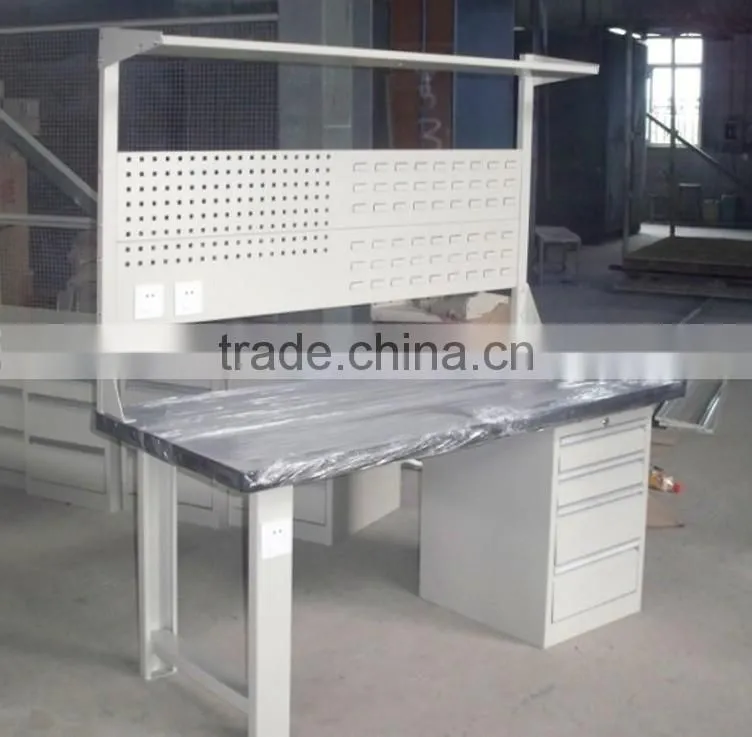 Multifunctional drawer workbench with MDF top