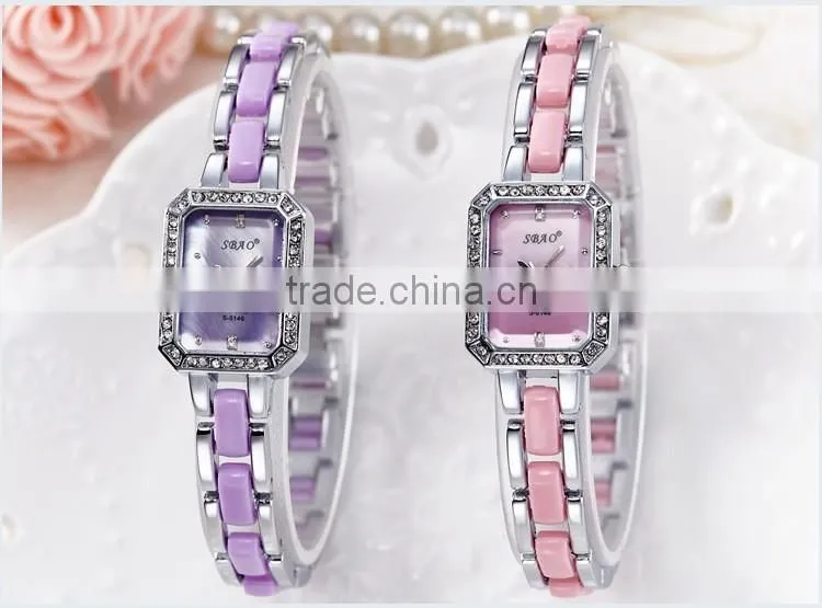 2017 square vogue attactive charming sexy elegant new arrival watch women's quartz watch