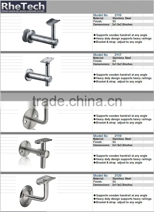 Factory supply Stair handrail mounting bracket