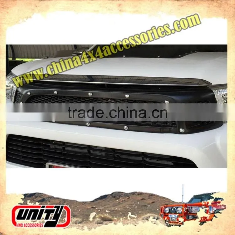 Fits Toyota Hilux Revo New Black Front Grille Grill Overlay