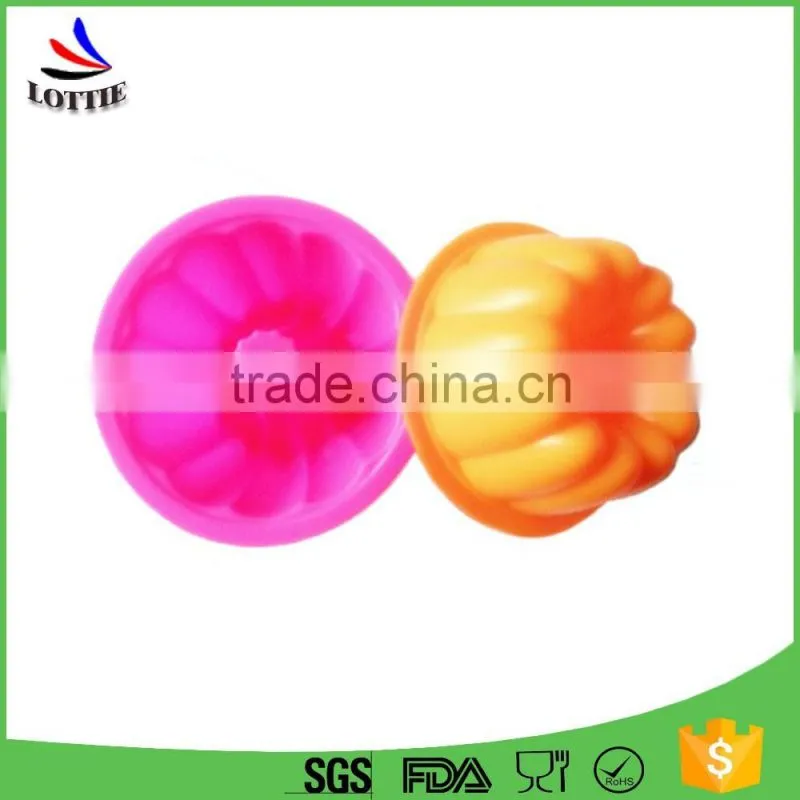 China Manufacturers 2016 New design non-toxic food grade silicone heat-resisting cake mold novelty silicone cake molds