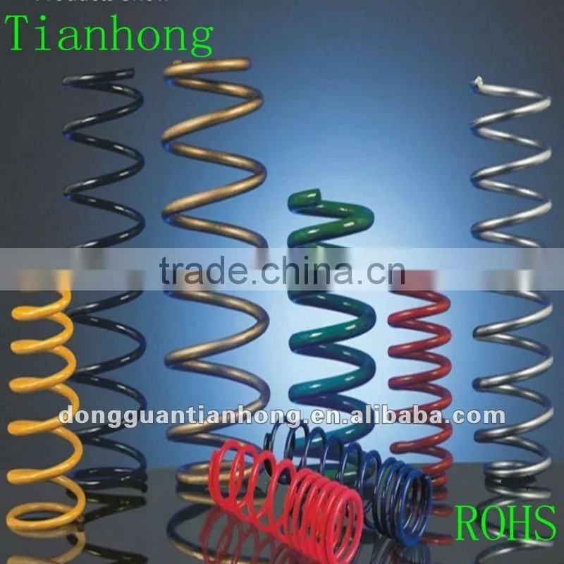 The Compression springs with 0.08mm to 3.0mm wire diameter is used in computer and electrical appliances,SUS304 and steel