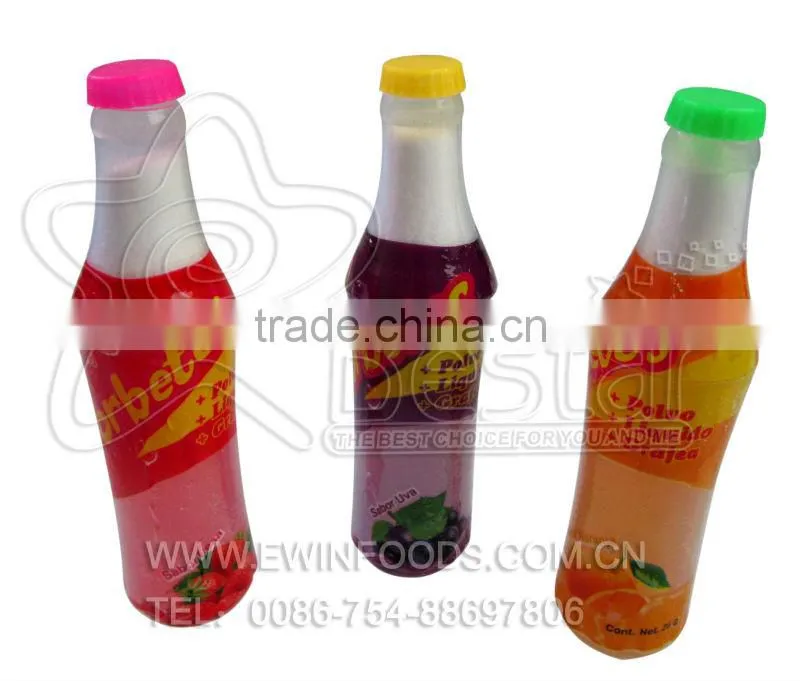 Fruit Jam with Sour Powder Fill in Bottle