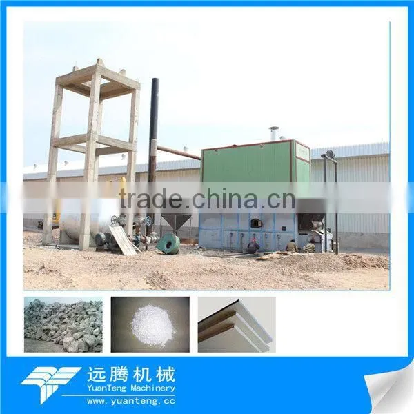 China gypsum powder production equipment with best quality