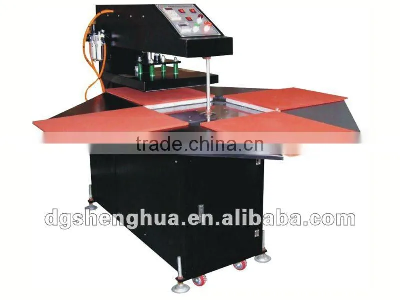 Semi-automatic Four Stations Heat Press Machine (CY-B)