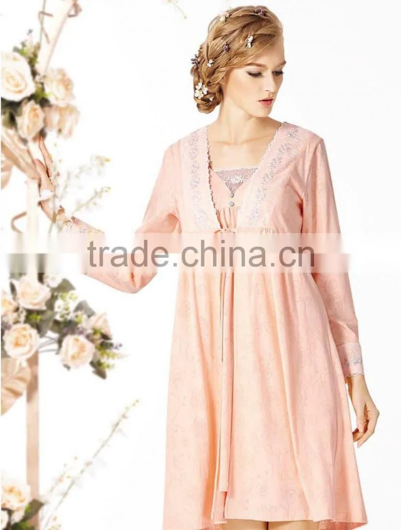 fashion cotton women pajamas/lady pajama/Spring nursing pajama maternity pajama