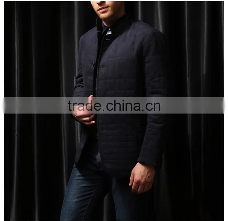 Custom Business Formal Point Collar Men Winter Jackets