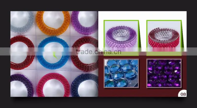 Crystal Diamond GEM Rhinestone self adhesive sticker