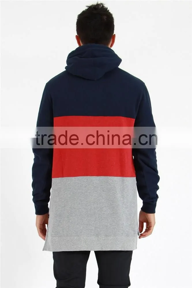 Cheap long length hoodies chest pocket hoodie,hoodie multi color