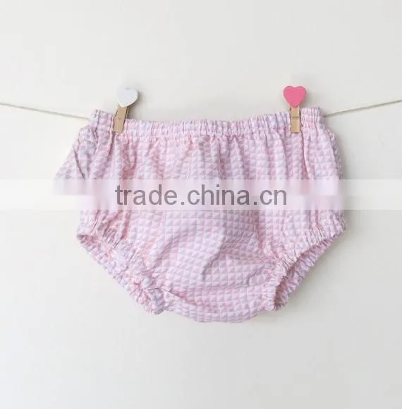 Pastel baby girls ruffle bloomers baby bloomer print heart fluffy baby bloomer wholesale