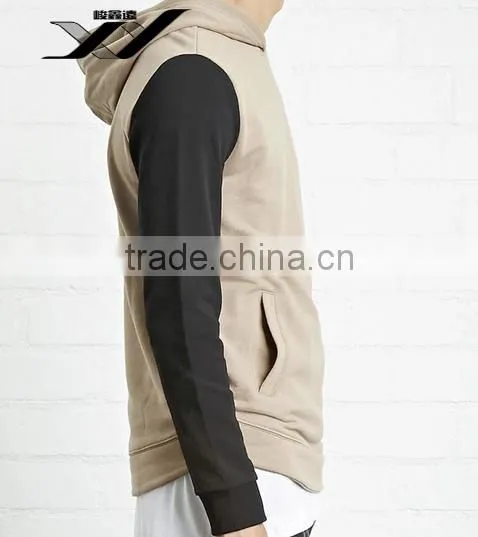 Fashion cotton patchwork Men Hoodies