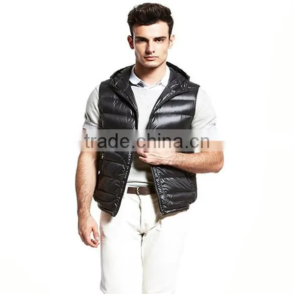 2015 Hot Selling Warm Men Vest,Winter Vest