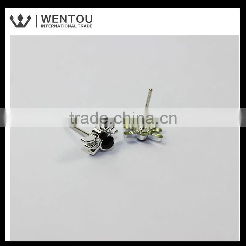 Wholesale China factory halloween spider fancy earring