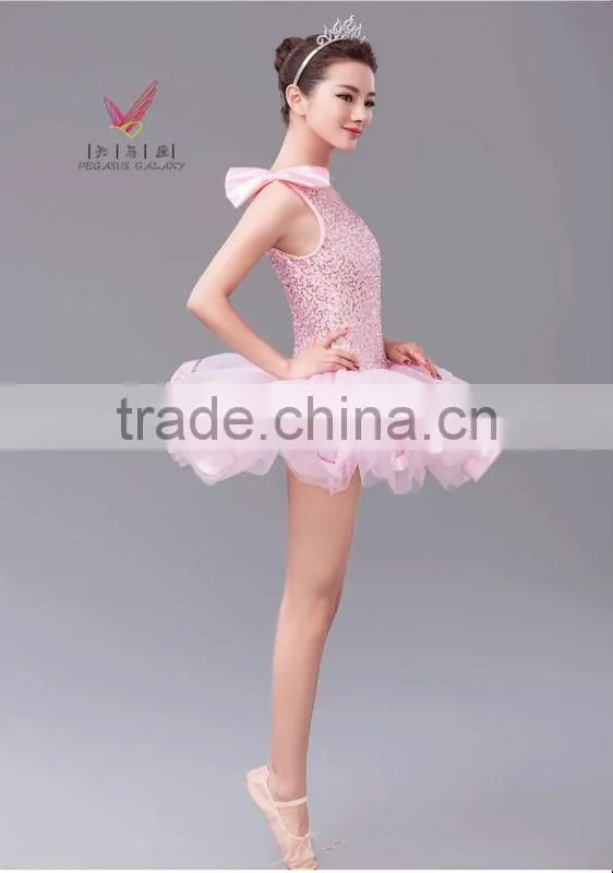school girl dance dress costumes, leotard dance ballet dress