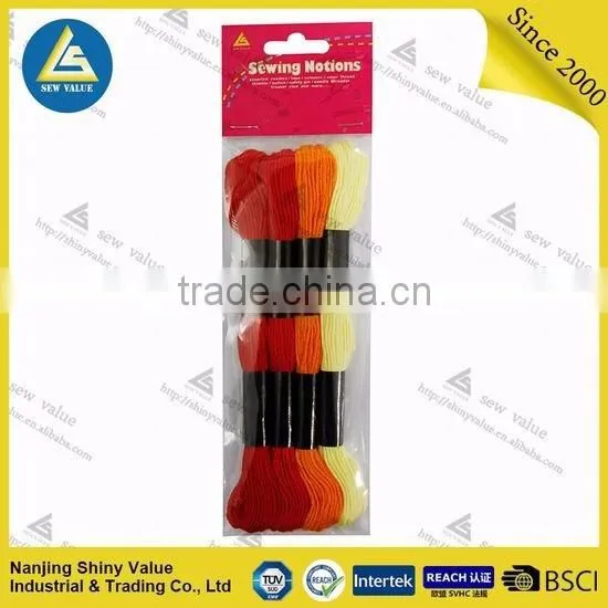 30s/2* 6 100% cotton embroidery thread