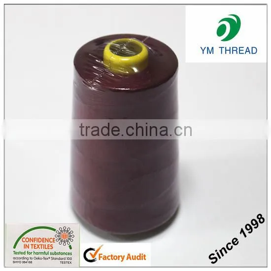 Industrial Polyester Sewing Thread 20/2 40/2 for Overlock Sewing Machine