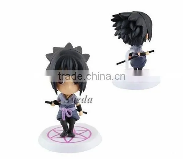 Hot Japanese Anime Naruto action figure sets of 6pcs PVC figure dolls 7cm Mini toys wholesales price