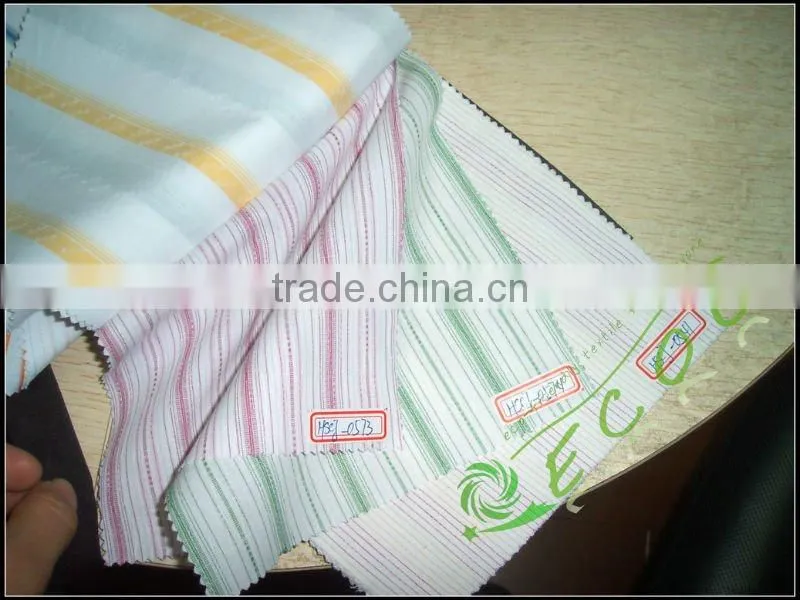 100 cotton yarn dyed woven fabric strip