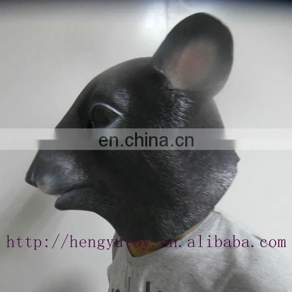 Funny Animal Full Head Mask for Halloween Party Rat Mask