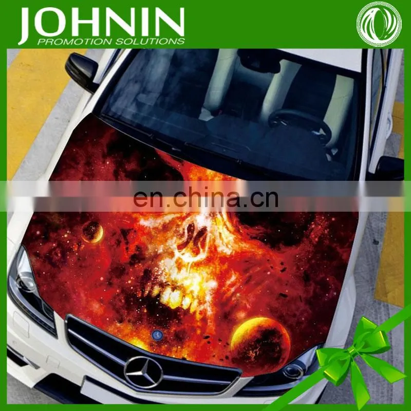 cheap custom high quanlity engine print car hood cover