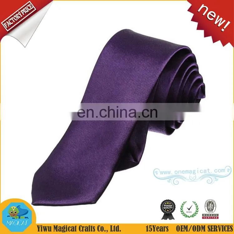 2016 Hot Sale Casual Slim Tie Men's Solid Color Skinny Necktie Formal Wedding Party Ties For Men Clothing Accessories