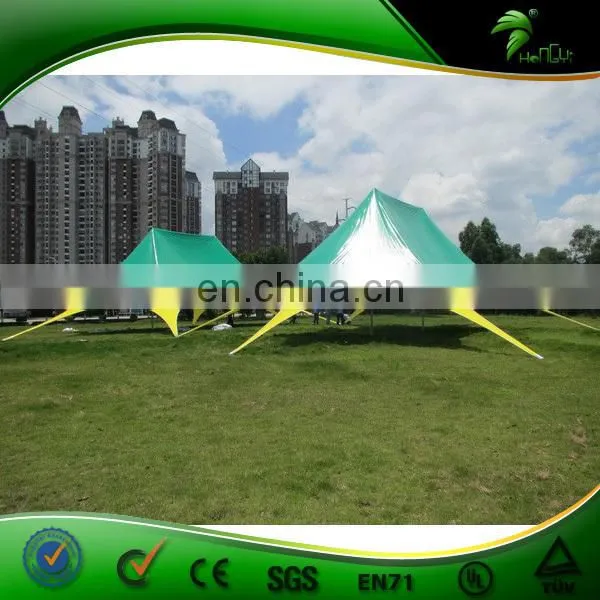 8*12m Waterproof PVC Fabric Outdoor Aluminum Star Tent / Star Shelter / Shade Tent For Advertising
