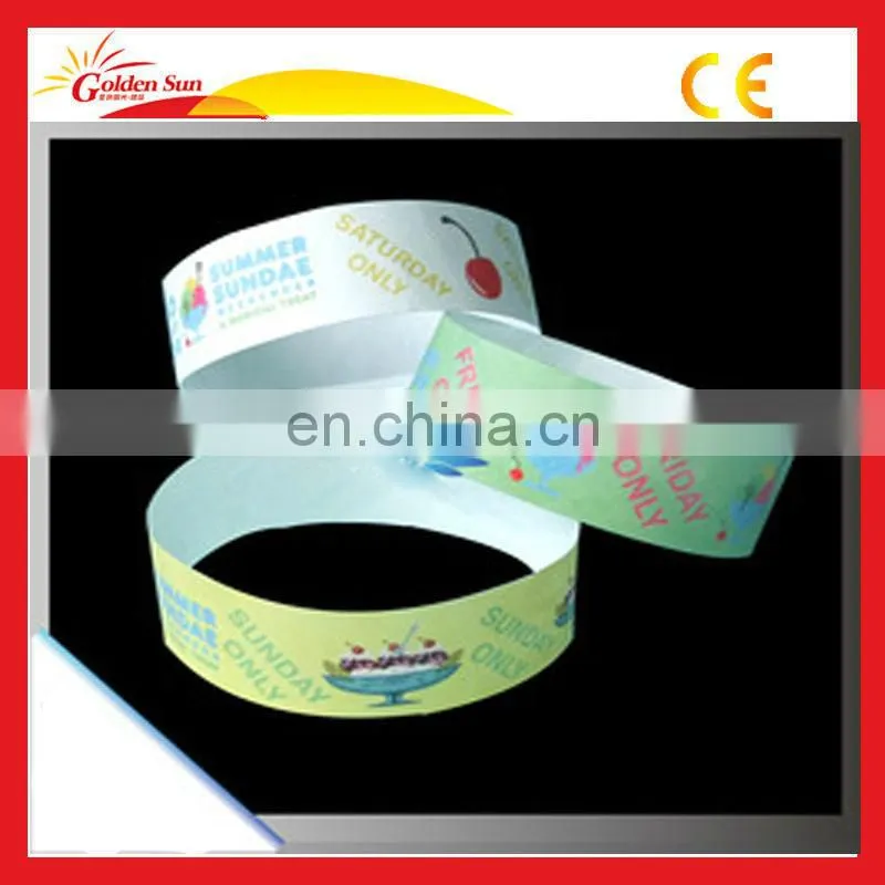 Solid Colour Tyvek Wristbands