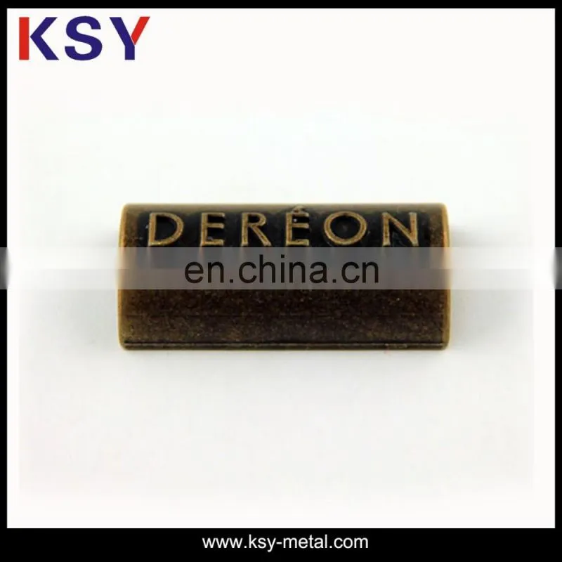 High quality metal labels for garment