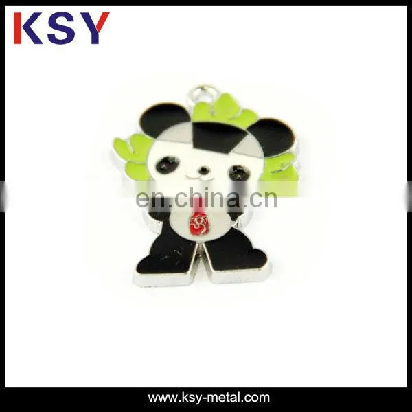 Soft enamel metal OEM charms for Jewelry