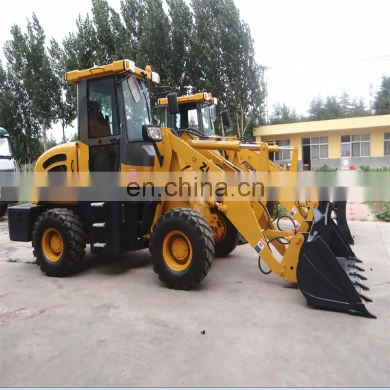 Construction Machinery mini wheel loader ZL16F front end loader prices